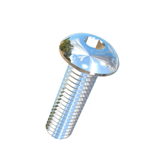 Titanium #12-28 X 3/4 UNF Button Head Socket Drive Allied Titanium Machine Screw